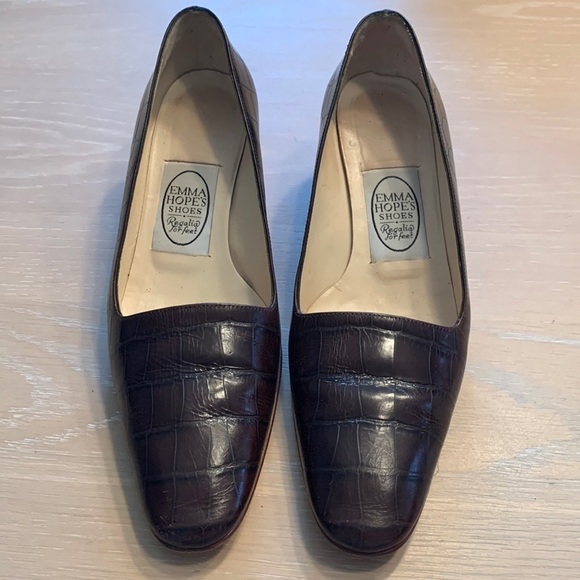 Emma’s Hope “Regalia for feet” Vintage heels Some wear only, new heels 7.5 - Picture 1 of 7